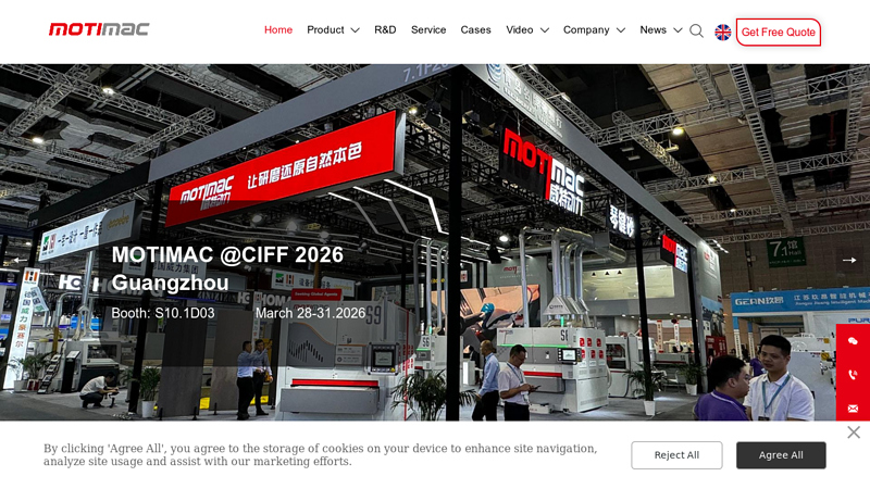 MOTIMAC: Segmented Pad Sanding