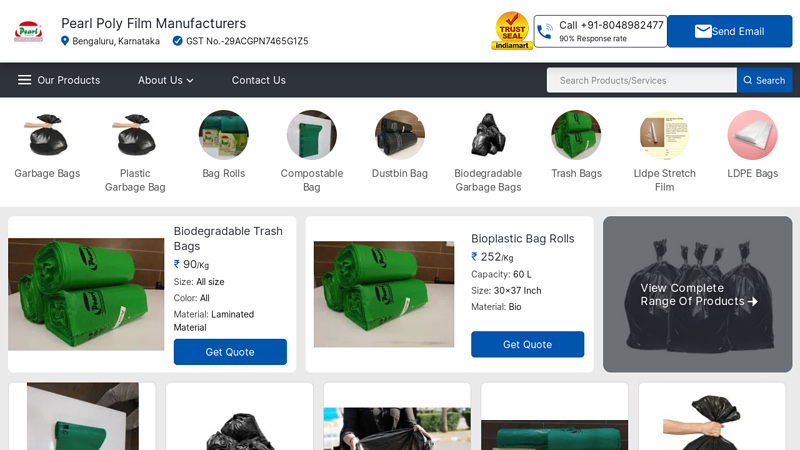 Pearl Poly Film Manufacturers, Bengaluru