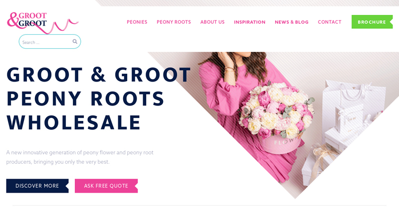 Peony roots wholesale