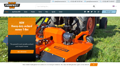 Manufacturer of flail mowers, circular mowers and sorting machines ...