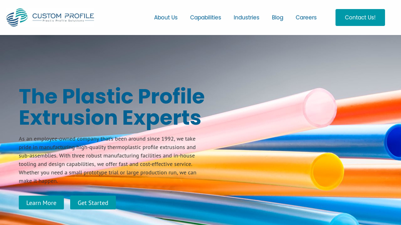 Plastic Profile Extrusion｜Custom Profile