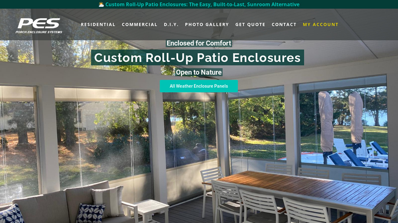 Porch Enclosure Systems