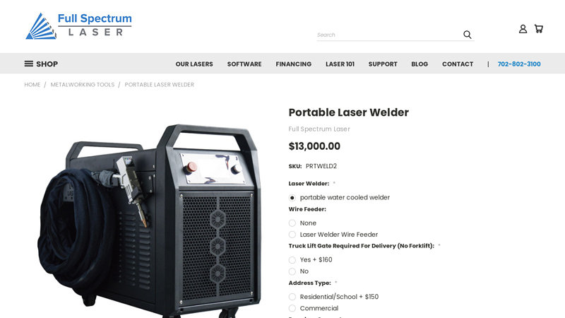 Portable Laser Welder