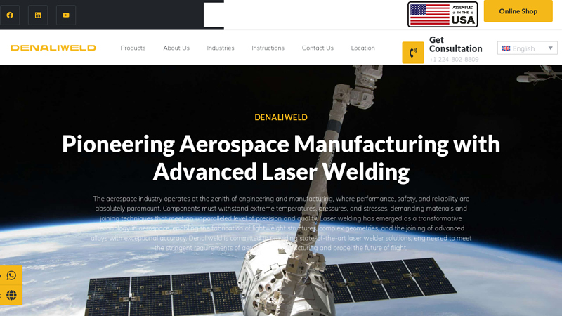Precision Laser Welders for Aerospace Manufacturing