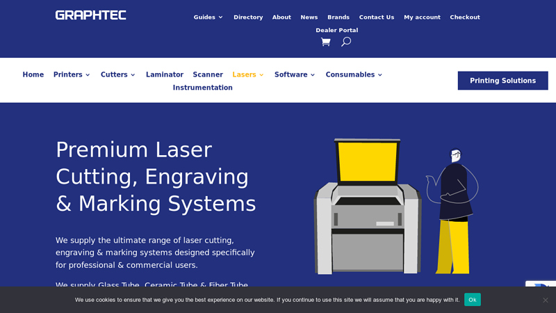 Premium Laser Cutting, Engraving & Marking Systems