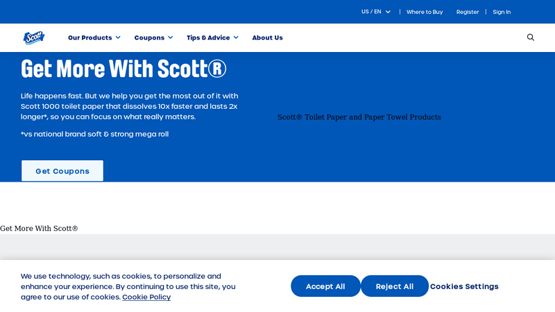 Premium Quality Toilet Paper & Paper Towels