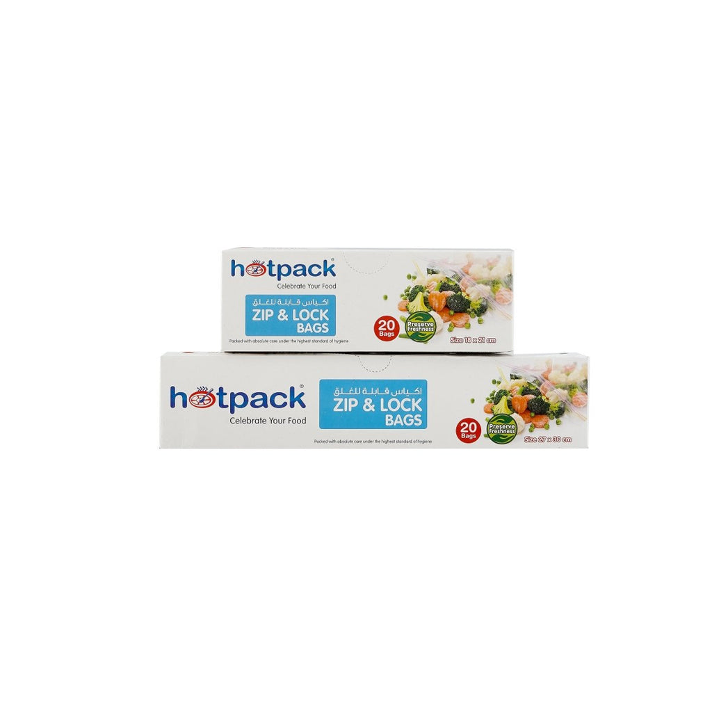 Preserve Your Food Items With Zipper Lock Bags From Hotpack