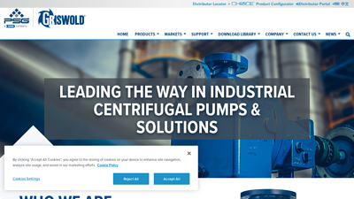Industrial Centrifugal Pumps & Solutions - PSG Dover.