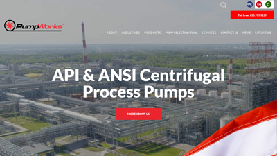 ANSI & API Centrifugal Pump Manufacturers | PumpWorks | Houston ...