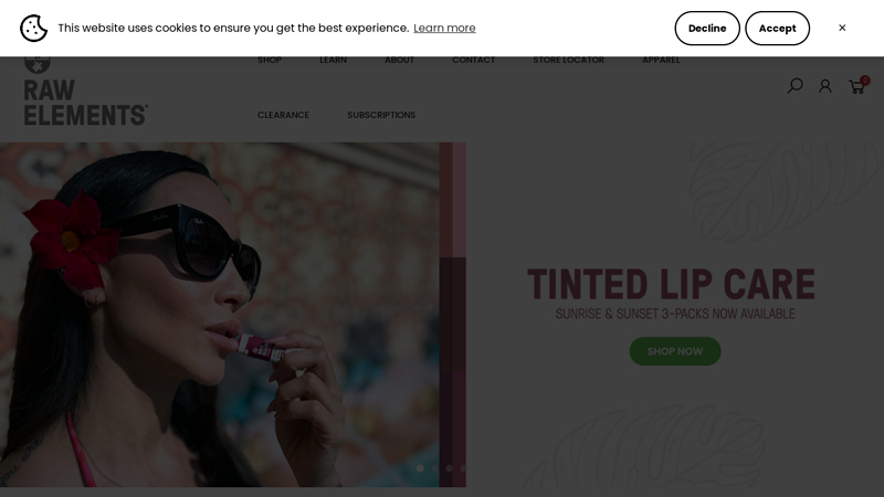 Raw Elements USA Certified Natural Sunscreen