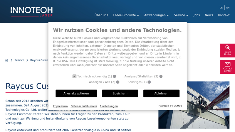 Raycus Customer Center Europe