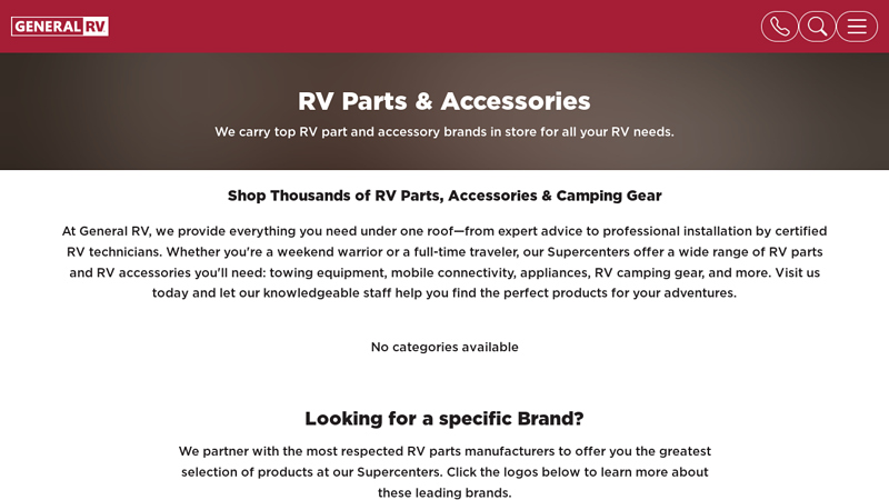 RV Parts & Accessories