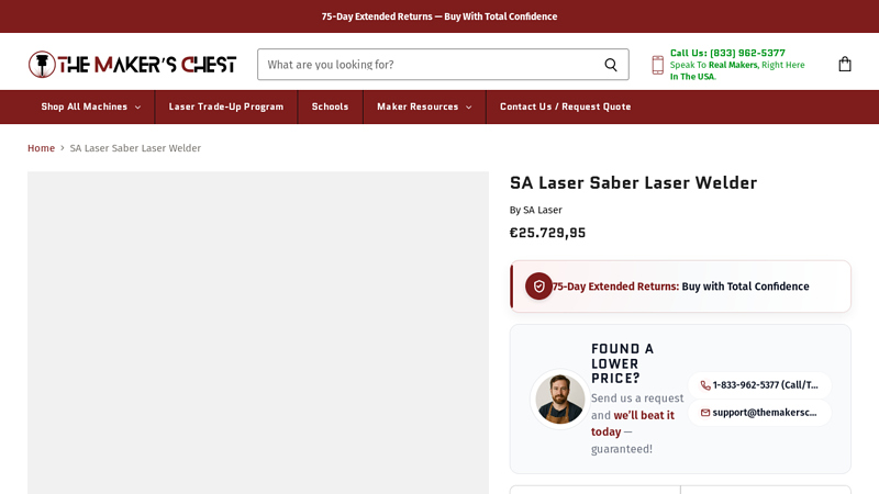 SA Laser Saber Laser Welder