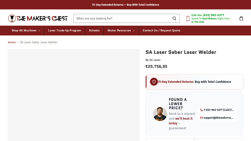 SA Laser Saber Laser Welder