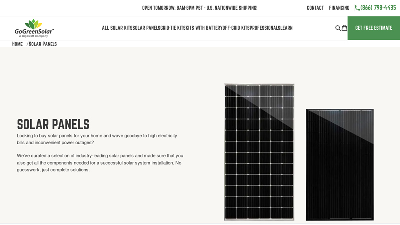 Shop Solar Panels for