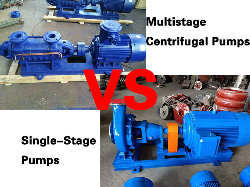 Illustrative example of single stage centrifugal pump from Google Search