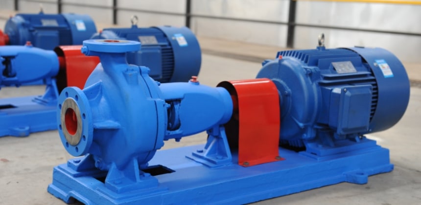Illustrative example of single stage centrifugal pump from Google Search