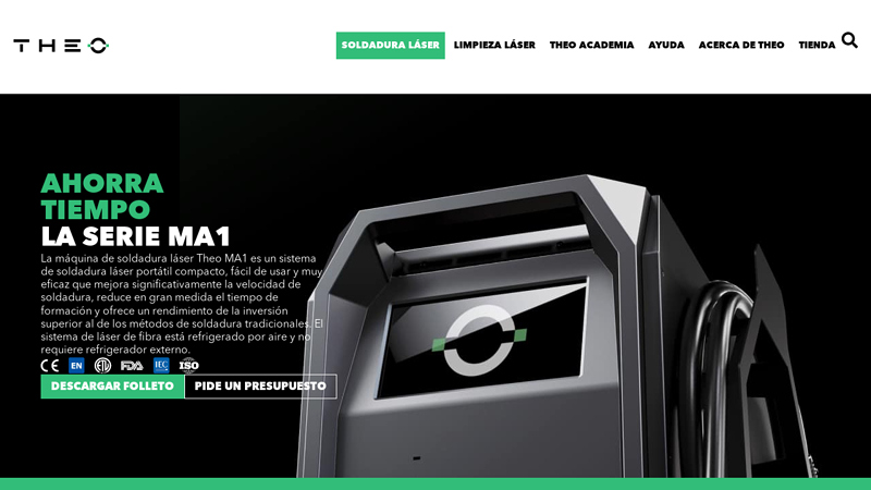 Soldadoras Láser Portátiles