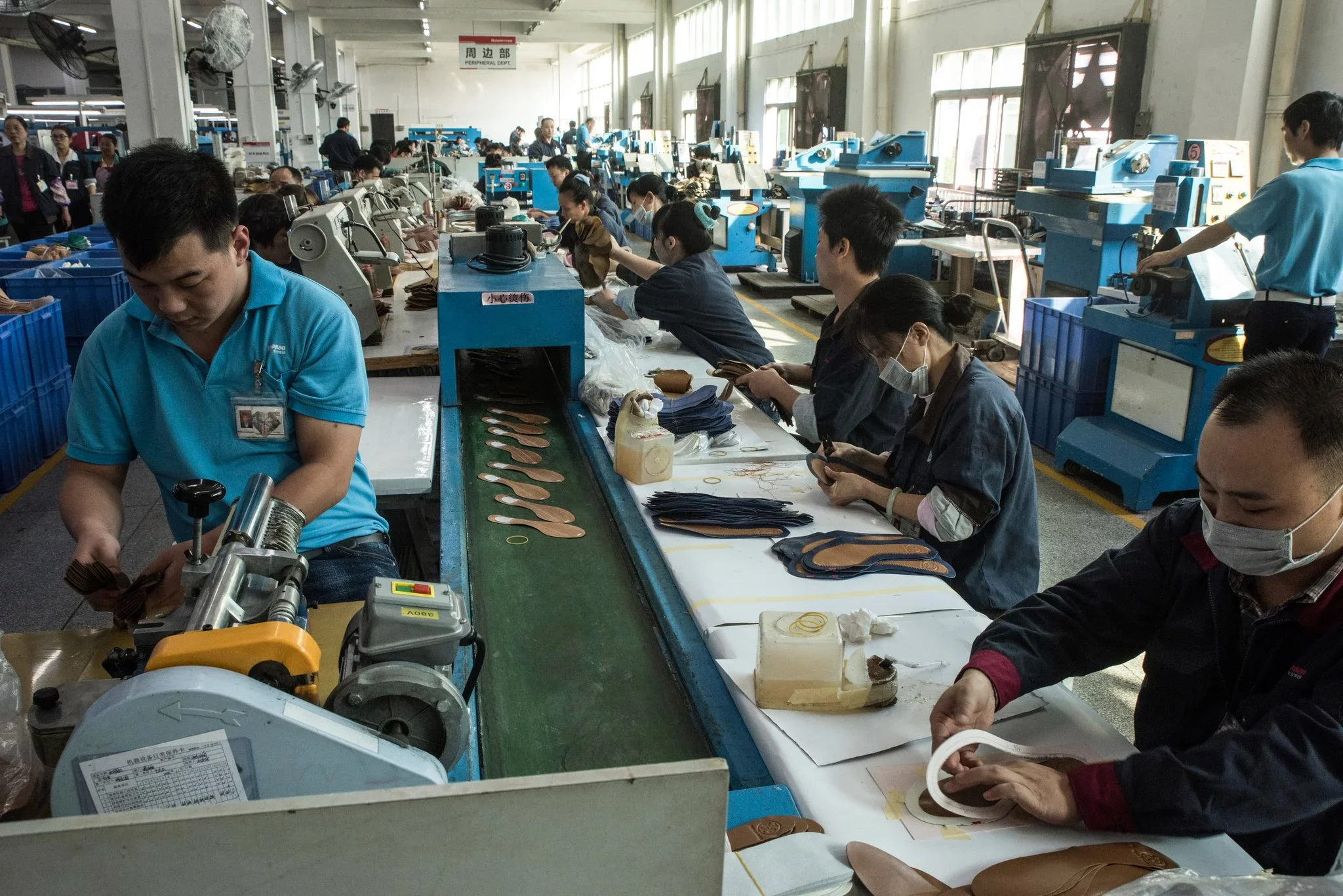 adidas factory in china