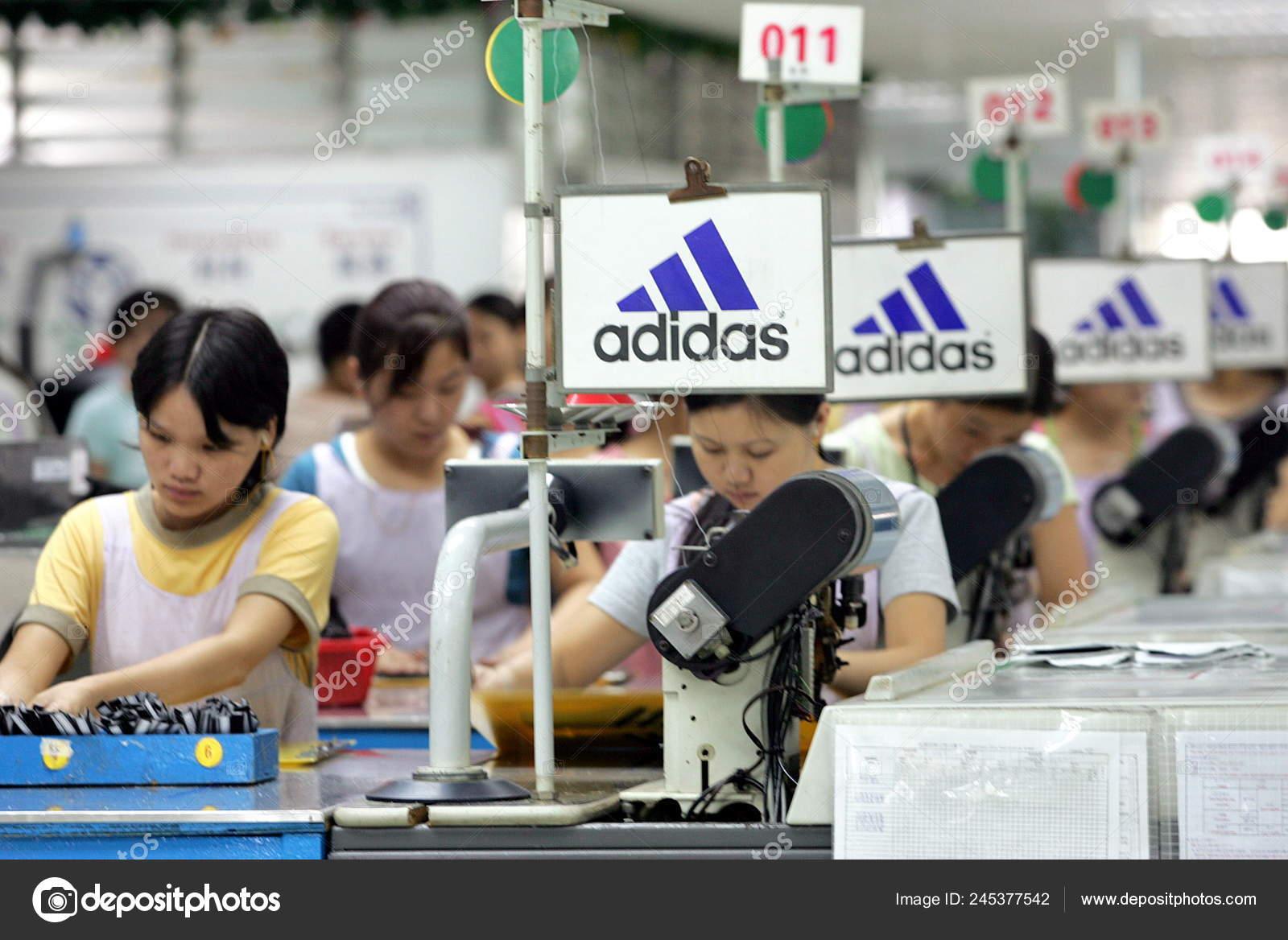 adidas shoe factory china