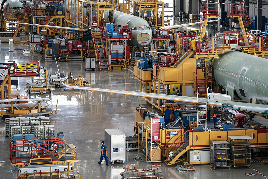 aircraft manufacturing companies in china