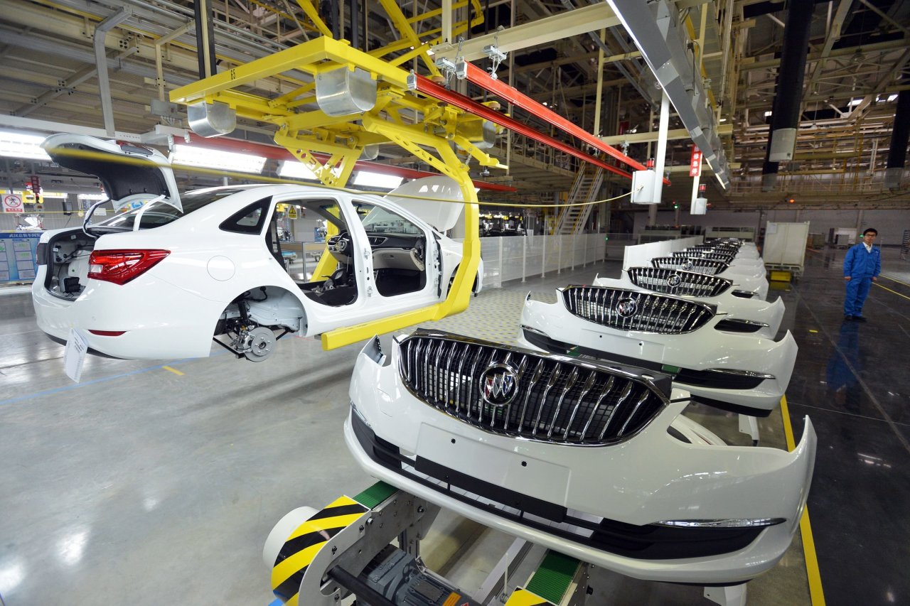 american cars manufactured in china