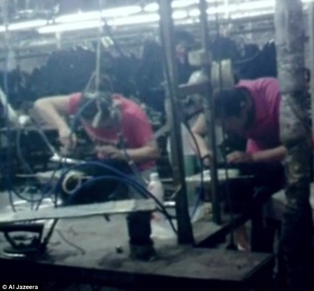 american eagle factories in china