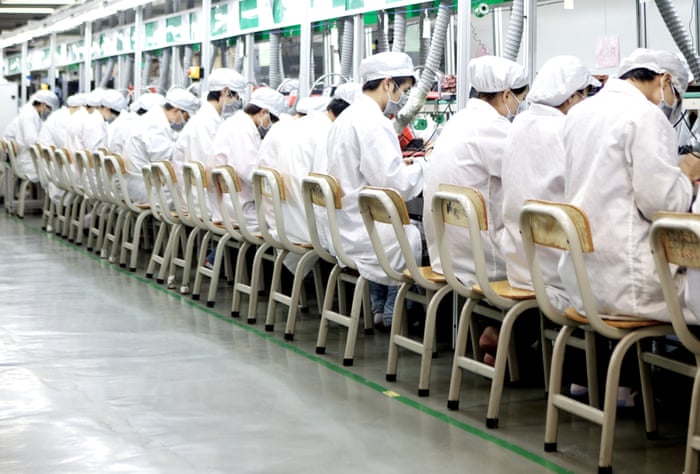 apple factories in china