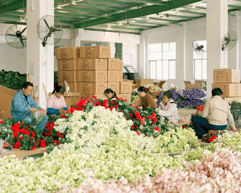 artificial flowers manufacturers in china