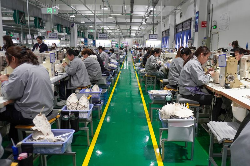 asics china factory