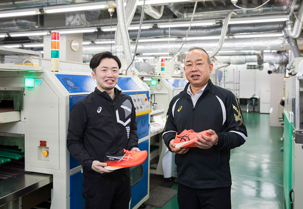 asics china factory