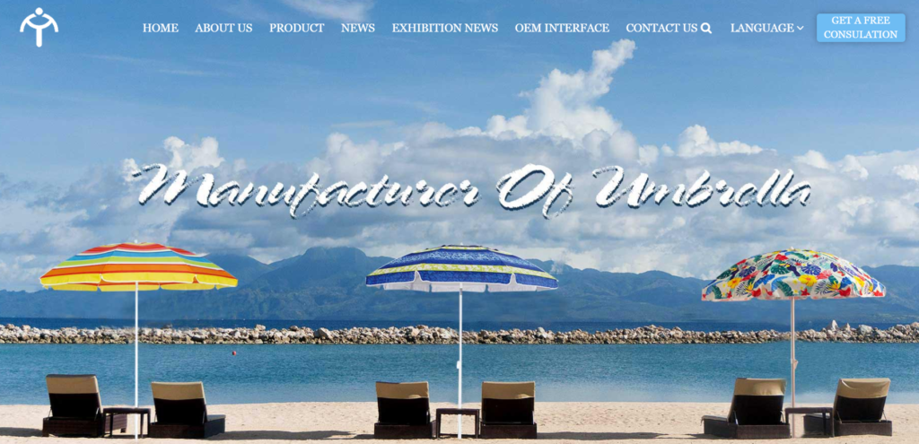 beach umbrella manufacturers china