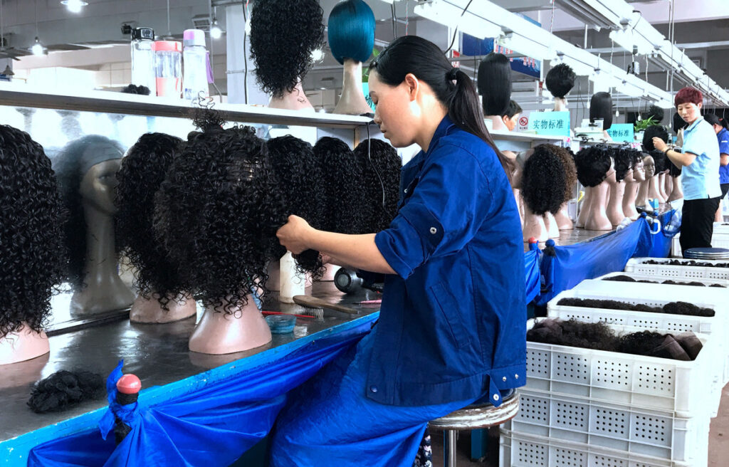 biggest hair factory in china China Factory