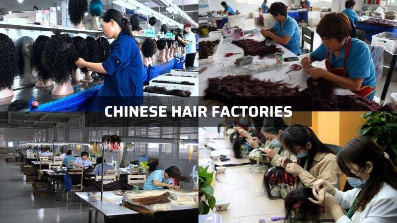 biggest hair factory in china