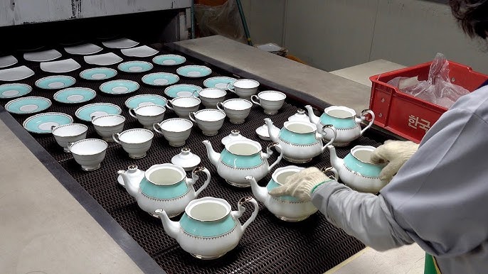 bone china cups manufacturing process China Factory