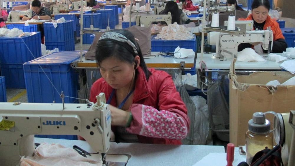 bra factory in china