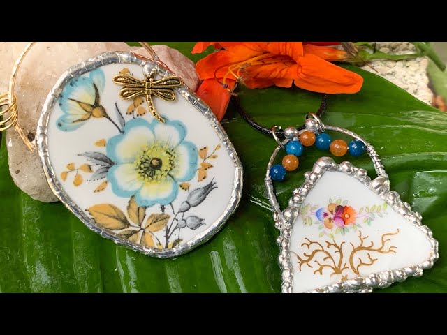 broken china jewelry supplies