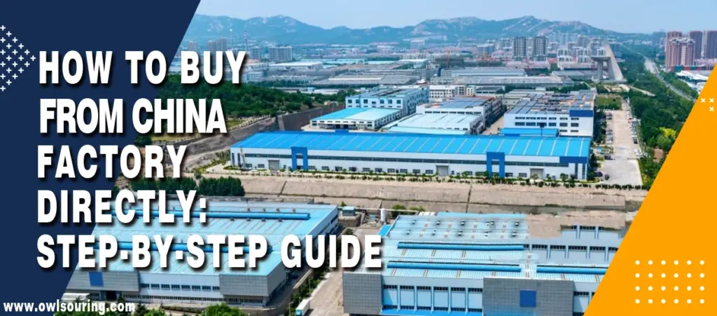 buy direct from china factory China Factory