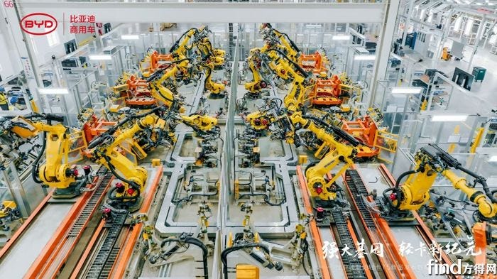 byd factory in china