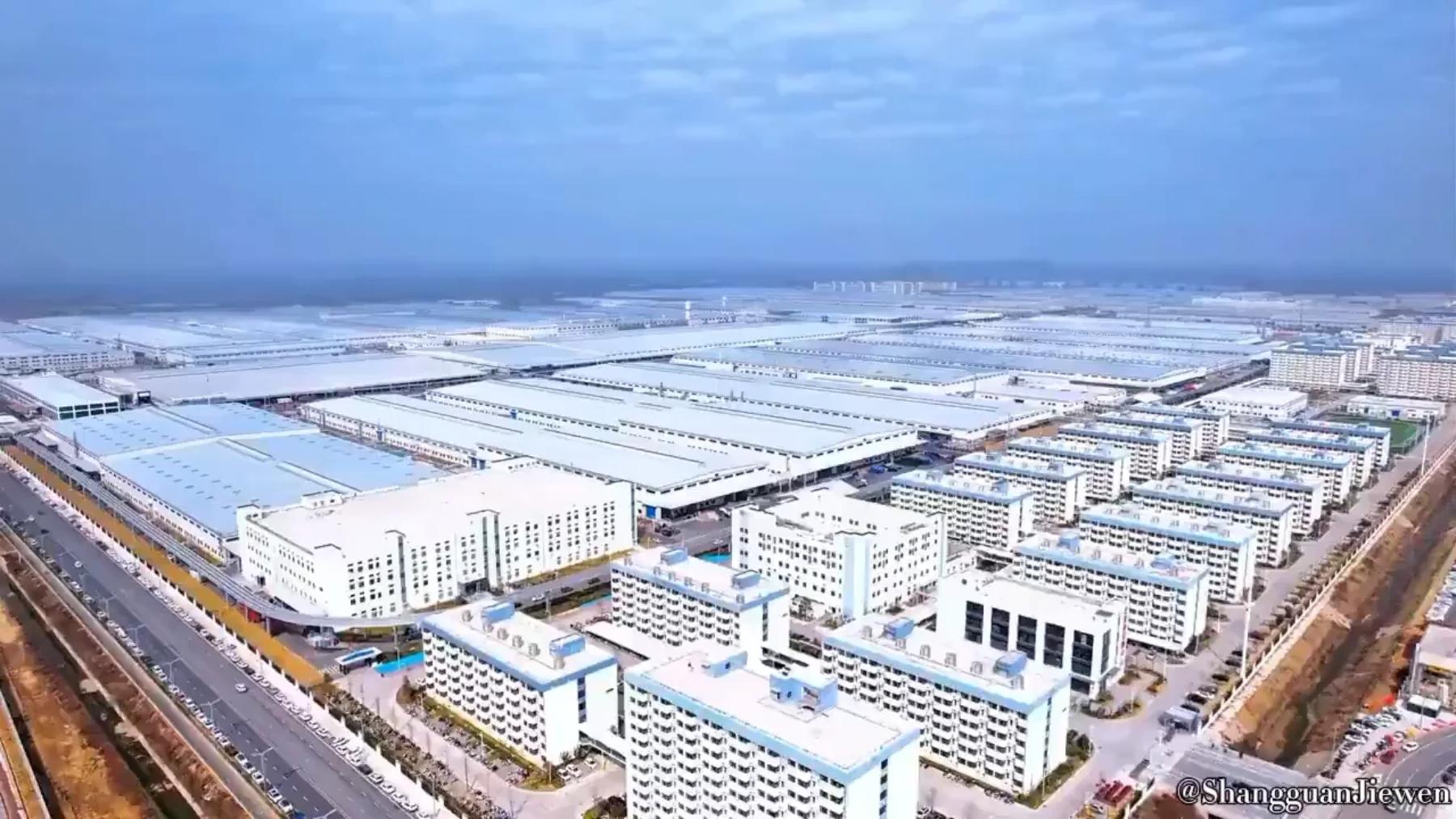 byd mega factory in china