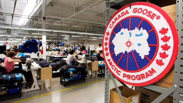 canada goose manufacturing china