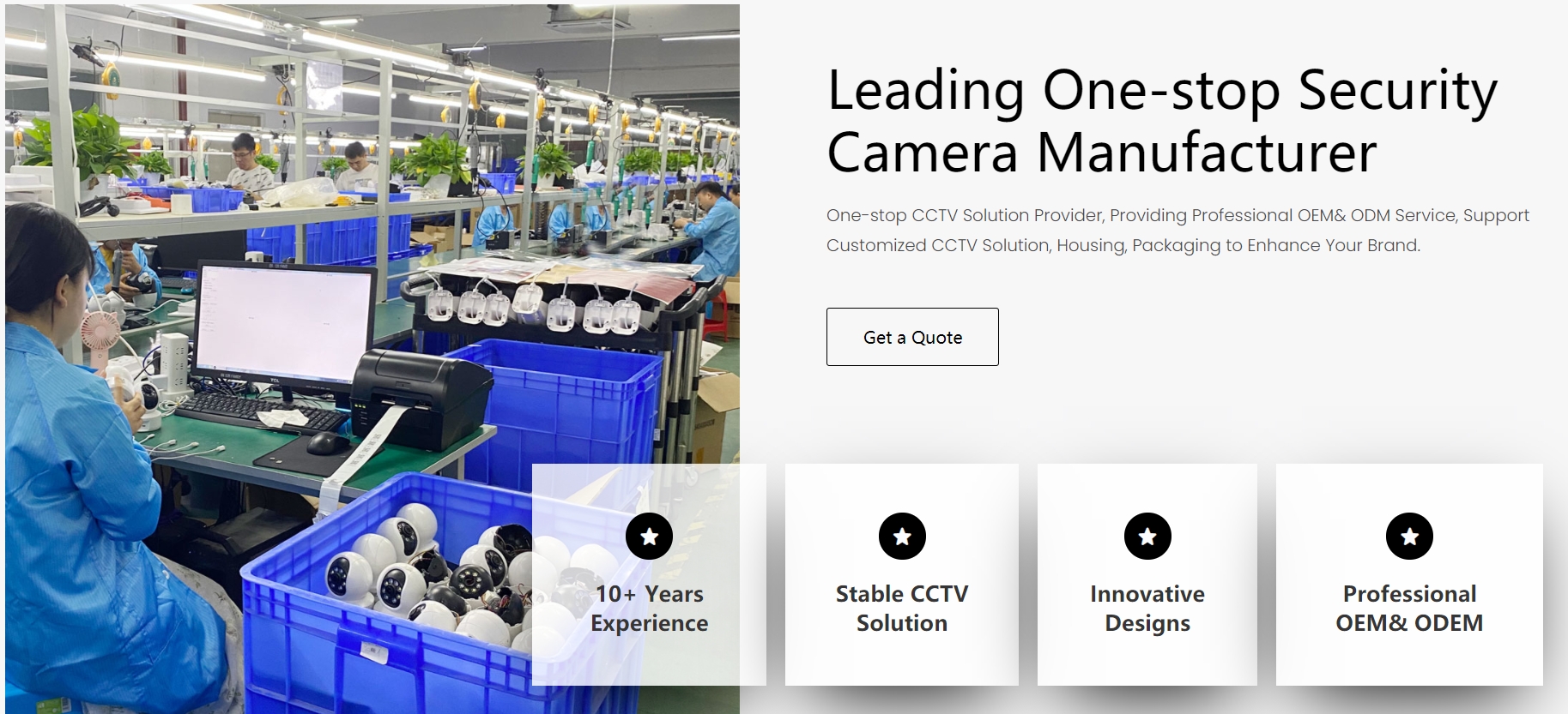 cctv camera manufacturers in china
