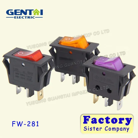 china 12v lighted rocker switch factory