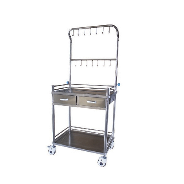 china 4-wheeled hospital trolley factory