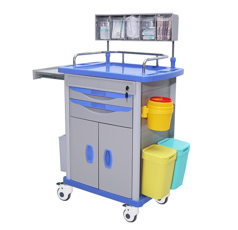 china 4-wheeled hospital trolley manufacturers