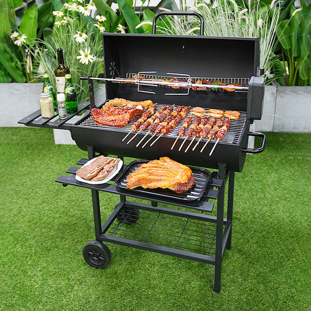 china adjustable height trolley bbq factory
