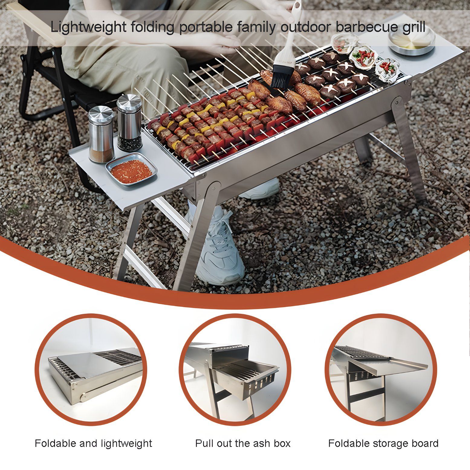 china adjustable height trolley bbq factory