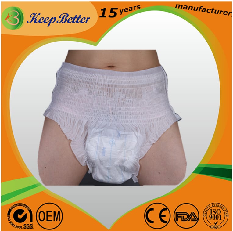 china adult pull ups underwear factory