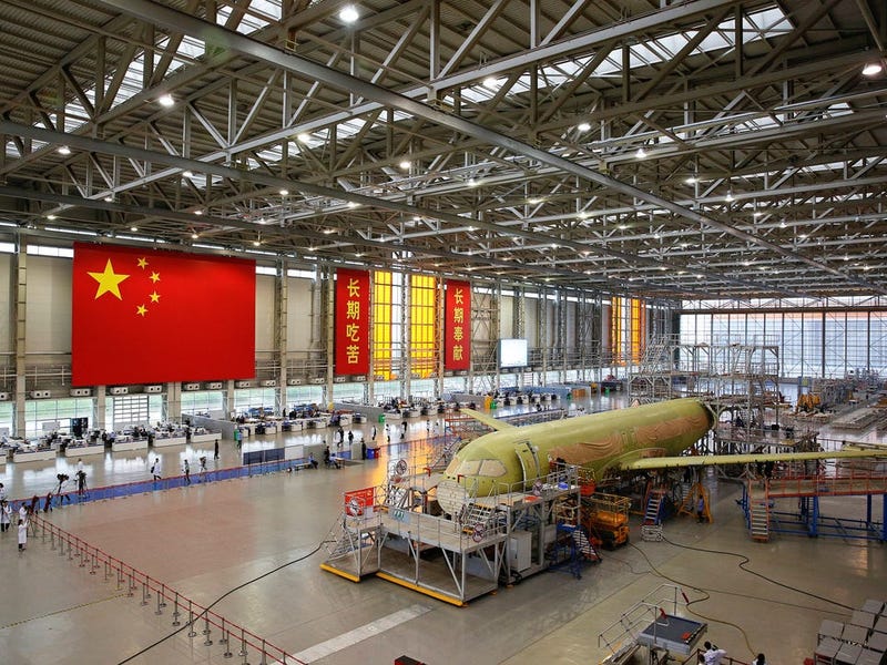 china aircraft manufacturing