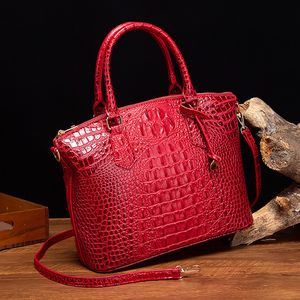 china alligator pu leather hand bags manufacturer